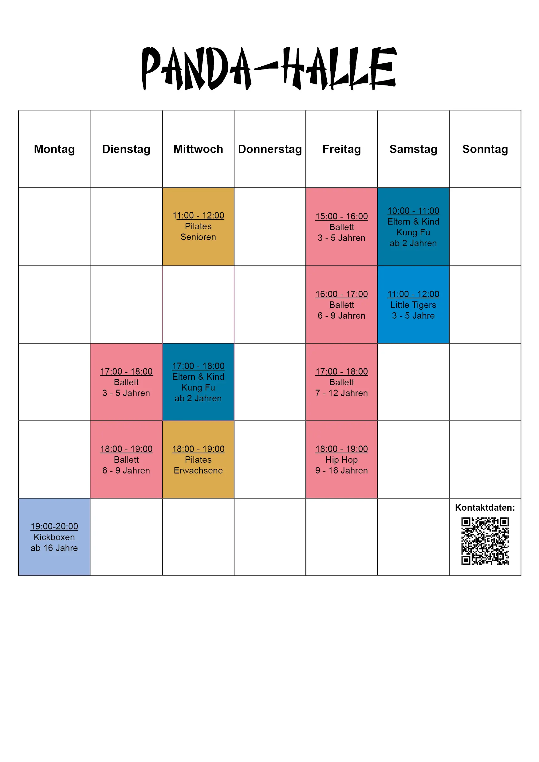 Ballett, Hip Hop, Pilates, Kickboxen, Eltern und Kind Kung Fu, Düsseldorf Gerresheim, Eller, Vennhausen, Unterbach, Flingern, Erkrath