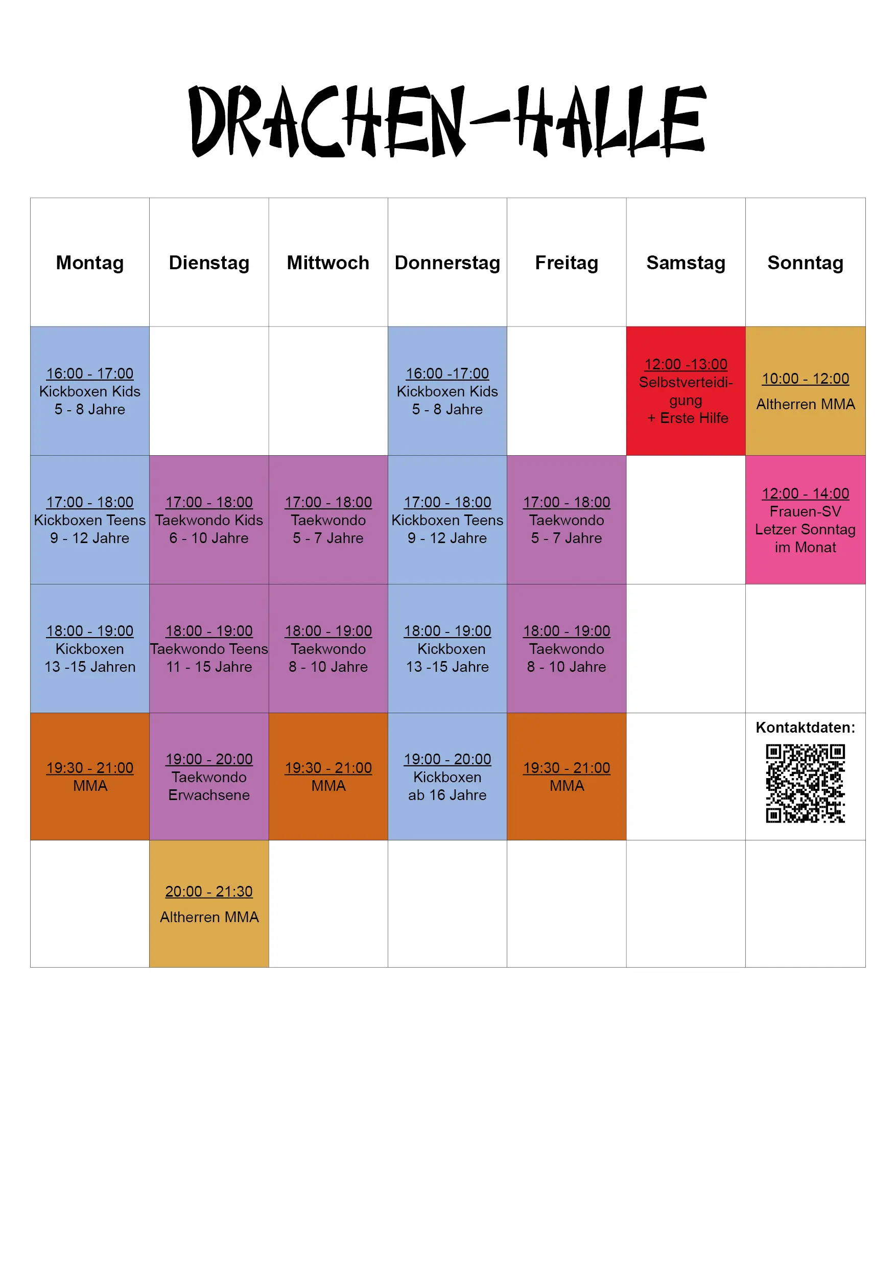 Personal Training, Kickboxen, MMA, Altherren MMA, Taekwondo, Selbstverteidigung, SV, Erste Hilfe, Düsseldorf Gerresheim, Vennhausen, Unterbach, Flingern
